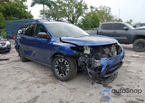 2019 Nissan Pathfinder Sl из США, поврежденный, VIN 5N1DR2MN6KC614072